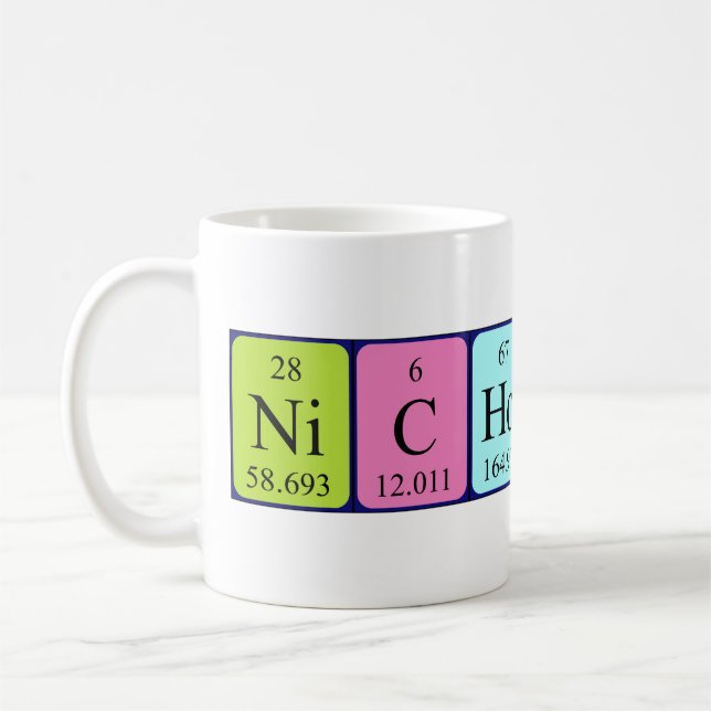 Nicholaus Periodenname Tasse (Links)