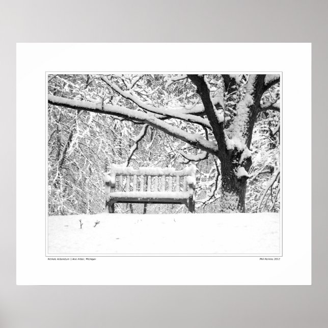 Nichols Arboretum #5 Poster (Vorne)