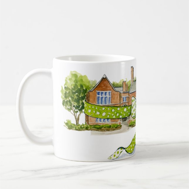 Nichols Schule mit einem Bogen Kaffeetasse (Links)