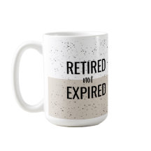 Nicht abgelaufene Tasse