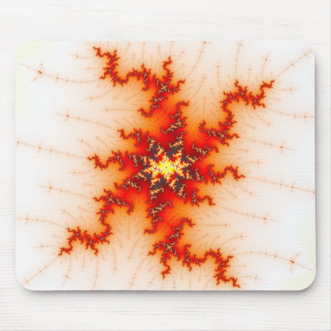 Nicht abgeschlossenes Fraktal Mousepad (Vorne)
