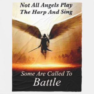 NICHT ALLE ANGELN SPIELEN DIE HARTE FLEECEDECKE