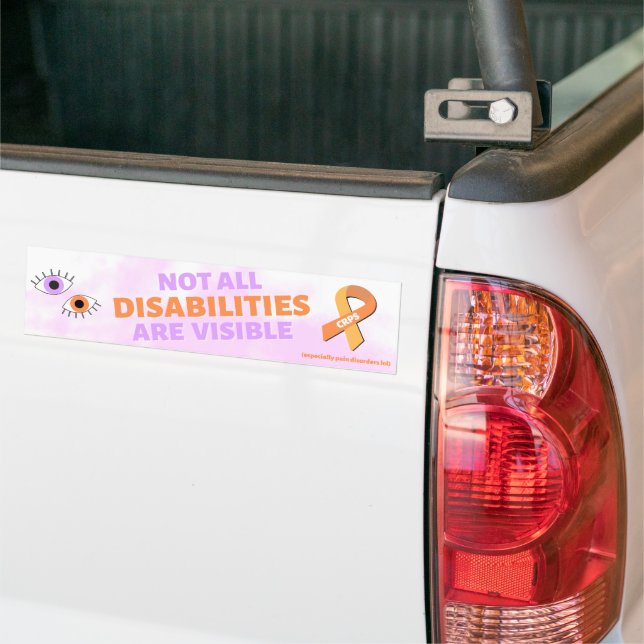 Nicht alle Behinderungen sind sichtbar für CRPS Autoaufkleber (Auf Lkw)