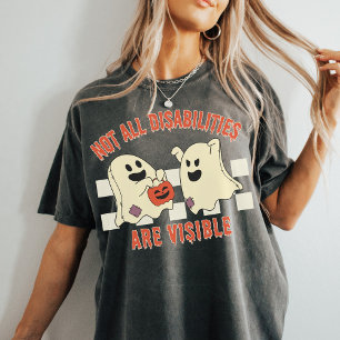 Nicht alle Behinderungen sind sichtbar unsichtbare T-Shirt
