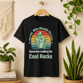 Nicht alle, die umherziehen, haben inspirierendes T-Shirt