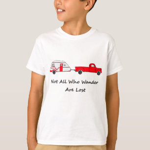 Nicht alle, die Wander verlorener T-Shirt