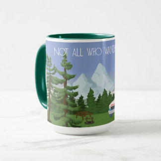 Nicht alle, die wandern, haben die Tasse verloren