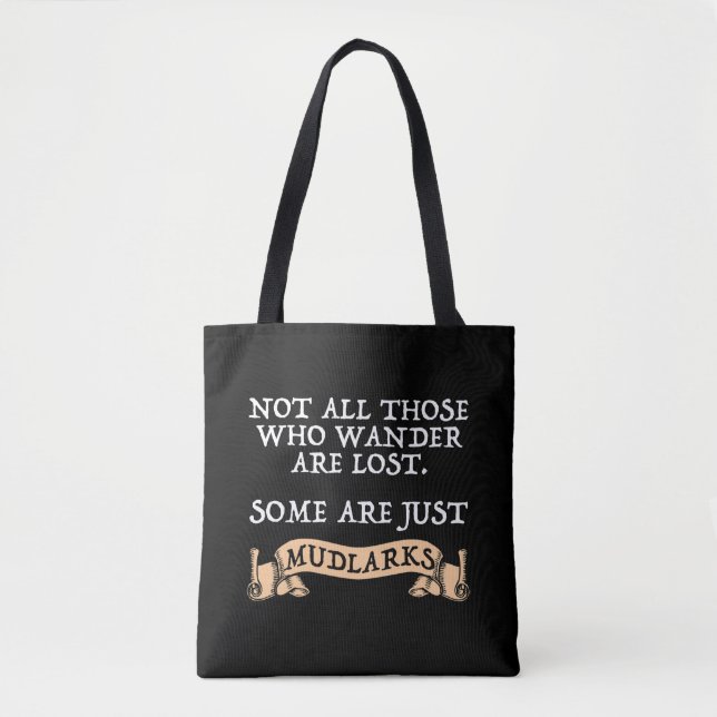 Nicht alle, die wandern sind verloren einige sind  tasche (Vorderseite)