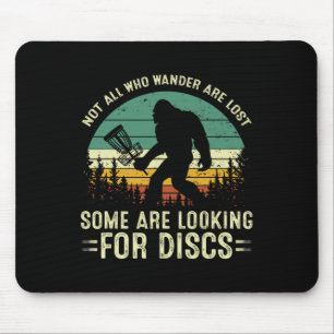 Nicht alle, die wandern, sind verloren. Einige suc Mousepad