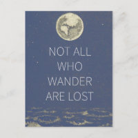 Nicht alle, die wandern, sind verloren Mond und Er