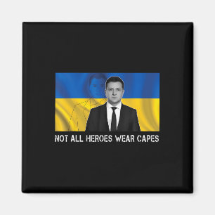 Nicht alle Helden tragen Capes Unterstützt die Ukr Magnet