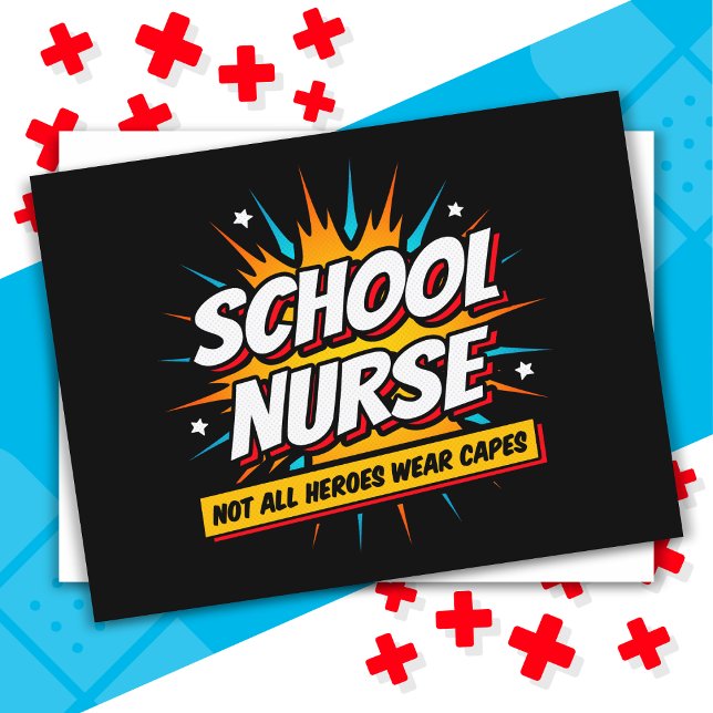 Nicht alle Helden tragen eine Krankenschwester Postkarte (Von Creator hochgeladen)