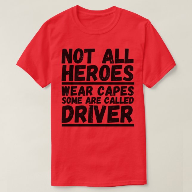 Nicht alle Helden tragen Kapseln, einige werden al T-Shirt (Design vorne)