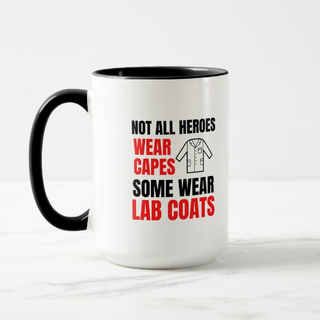 Nicht alle Helden tragen Kapseln zum Teil Labrador Tasse (Links)