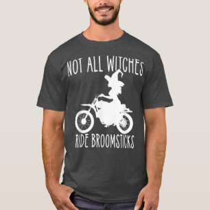 Nicht alle Hexen Ride Broomsticks Wiccan Biker Che T-Shirt