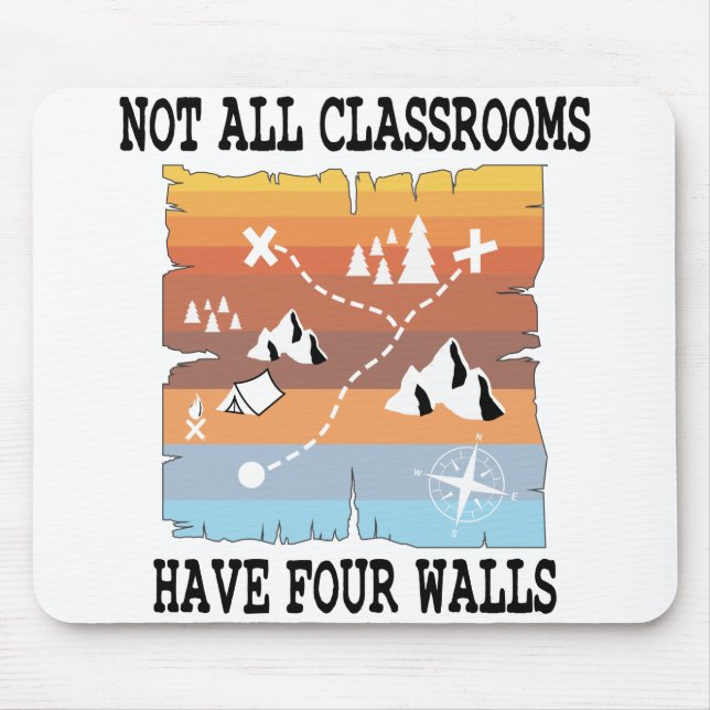 Nicht alle Klassenzimmer haben vier Wände, die zu  Mousepad (Vorne)