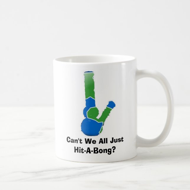 Nicht alle können wir gerade Schlag-EIN-Bong? Kaffeetasse (Rechts)