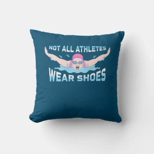 Nicht alle Sportler tragen Schuhe Kissen