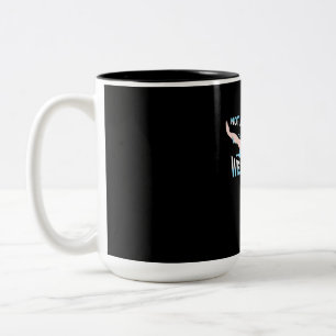 Nicht alle Sportler tragen Schuhe Zweifarbige Tasse