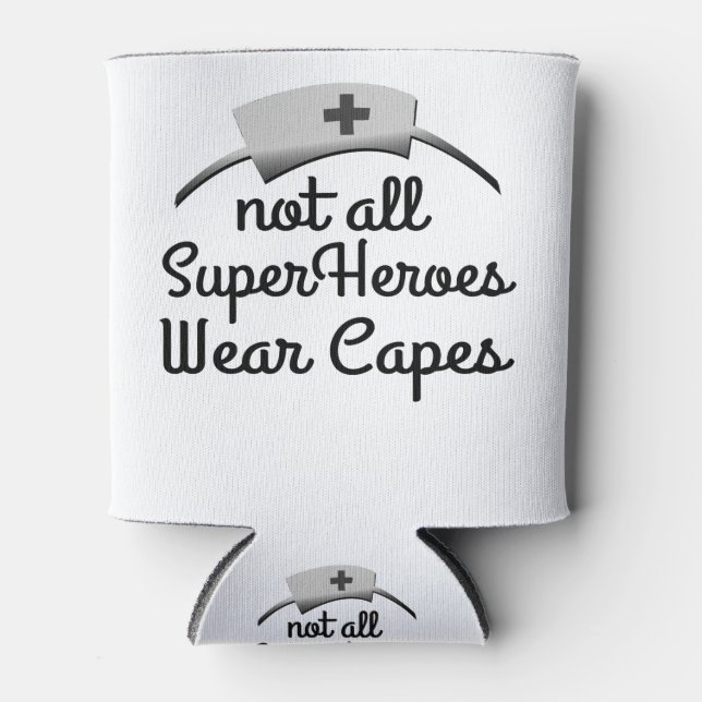 Nicht alle Superhelden tragen Capes Dosenkühler (Vorderseite)