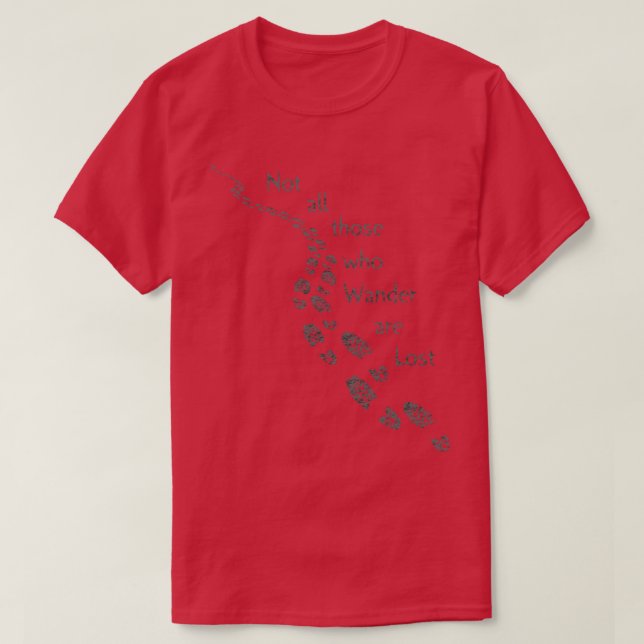 Nicht alle Wander-Wander-Wander-Klassiker G T-Shirt (Design vorne)