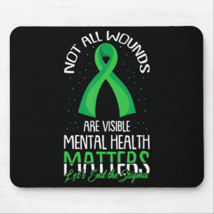 Nicht alle Wunden sind erkennbar für das Bewusstse Mousepad