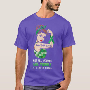 Nicht alle Wunden sind erkennbar für das Bewusstse T-Shirt
