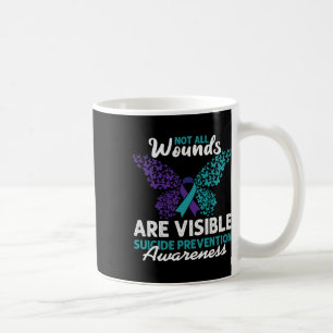 Nicht alle Wunden sind erkennbar glücklich Selbstm Kaffeetasse