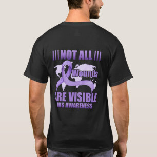 Nicht alle Wunden sind erkennbar IBS-Bewusstsein T-Shirt