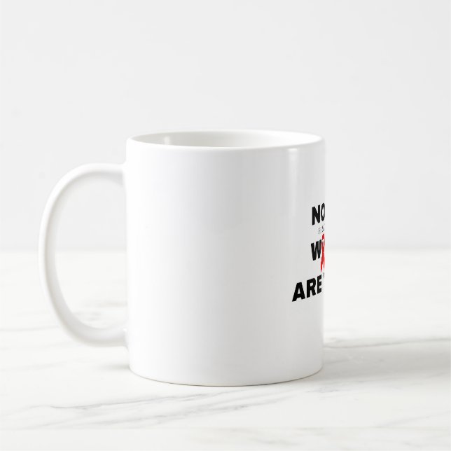 Nicht alle Wunden sind erkennbar Kaffee Tasse (Links)