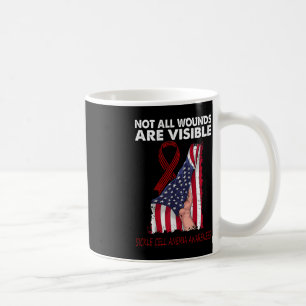 Nicht alle Wunden sind erkennbar Sichelzellanämie Kaffeetasse
