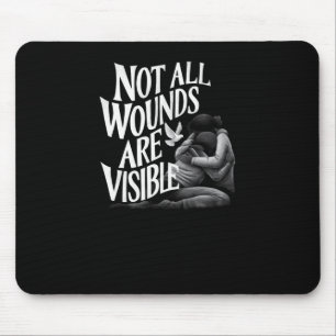 Nicht alle Wunden sind sichtbar_children Mousepad