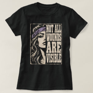 Nicht alle Wunden sind sichtbar Shirt, Psychische T-Shirt