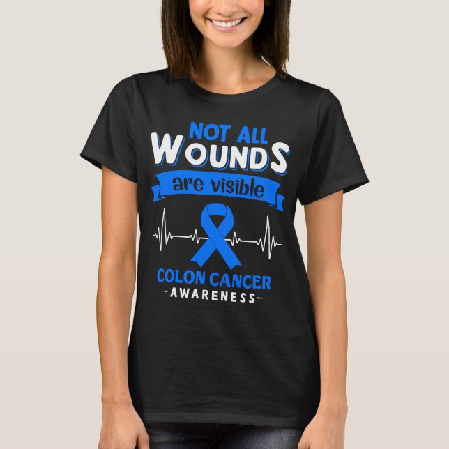 Nicht alle Wunden sind sichtbar T-Shirt (Vorderseite)