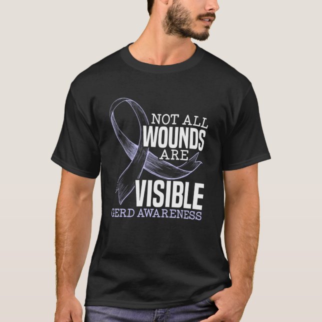Nicht alle Wunden sind sichtbare Gerd Awareness Ge T-Shirt (Vorderseite)