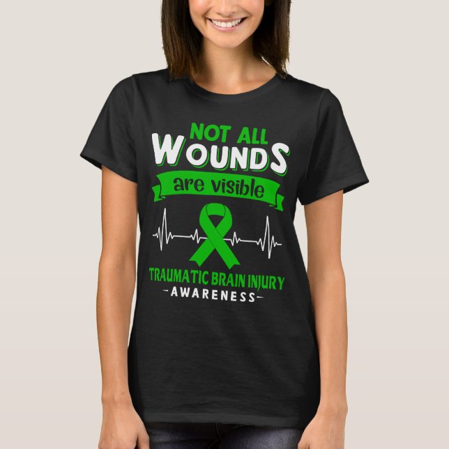 Nicht alle Wunden sind sichtbare traumatische Gehi T-Shirt (Vorderseite)