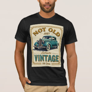 Nicht alt nur Vintag - authentisches klassisches S T-Shirt