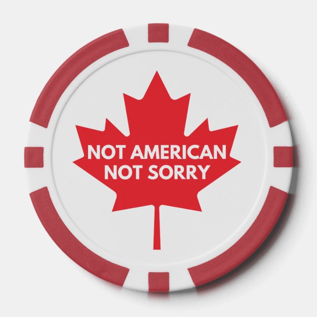 Nicht amerikanisch, keine Poker Chips. Pokerchips (Vorderseite)