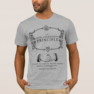 Nicht-Angriff Prinzip-Shirt T-Shirt
