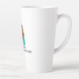 Nicht argumentieren, nur immer richtig - lustiges, milchtasse
