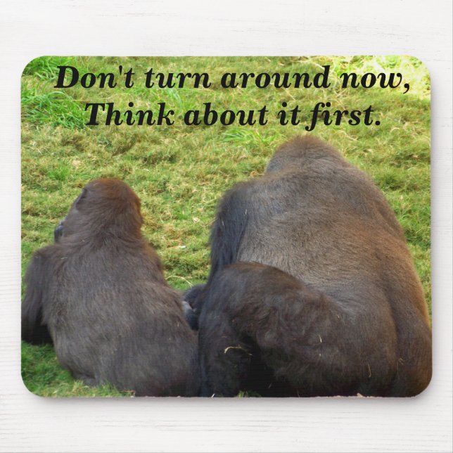 Nicht Aroun_ Mousepad_by Elenne drehen Mousepad (Vorne)