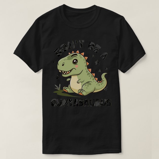 nicht asaurus 1 T-Shirt (Design vorne)