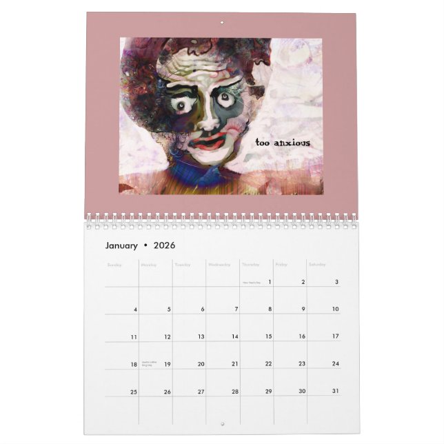 NICHT auf F---Buch Kalender (Jan 2026)