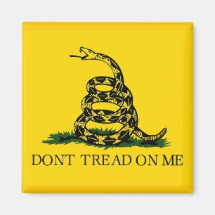 Nicht auf mich schauen - Gadsdenflagge Magnet