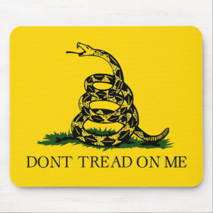 Nicht auf mich schauen - Gadsdenflagge Mousepad