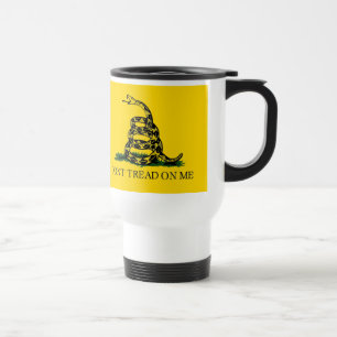 Nicht auf mich schauen - Gadsdenflagge Reisebecher