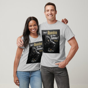 Nicht aufgeben in diesem Sommer - Schutz der Hunde T-Shirt