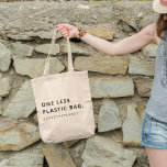 Nicht aus Kunststoff | Rettet den Planeten Ökologi Tragetasche<br><div class="desc">Einfaches,  stilvolles "One less plastic bag" & "#savetheplanet" Custom Quote Art Design in moderner minimalistischer Typografie. Das perfekte Geschenk oder Zubehör,  um das Bewusstsein für Umweltfragen zu verbreiten. #environment #Sustainability #climatechange #ecofriendly #savetheplanet #zerowaste #earth #nachhaltig #gogreen #recycle #Öko #plasticfree #environmental #environment_friendly #sustainable #sustainable #globalwärming #climate #pollution #reuse #erhaltung</div>
