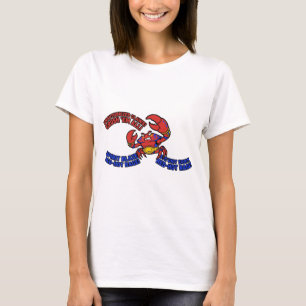Nicht autorisierte Klauen Cybernetic Crab Rotglühe T-Shirt