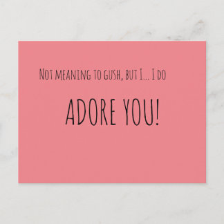 Nicht bedeuten, zu spucken postkarte